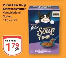 Globus Purina Felix Soup Katzennassfutter Angebot