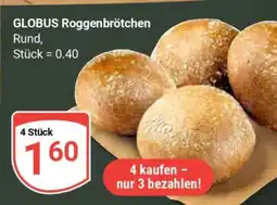 Globus GLOBUS Roggenbrötchen Angebot