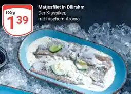 Globus Matjesfilet in Dillrahm Angebot