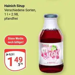 Globus Hainich Sirup Angebot