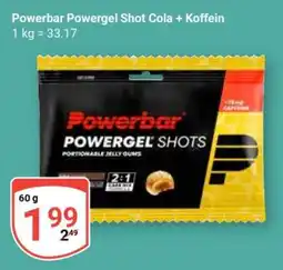 Globus Powerbar Powergel Shot Cola + Koffein Angebot