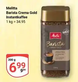 Globus Melitta Barista Crema Gold Instantkaffee Angebot