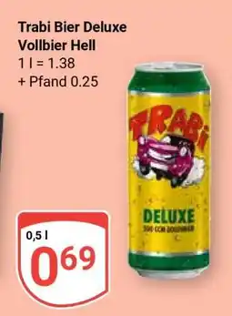 Globus Trabi Bier Deluxe Vollbier Hell Angebot