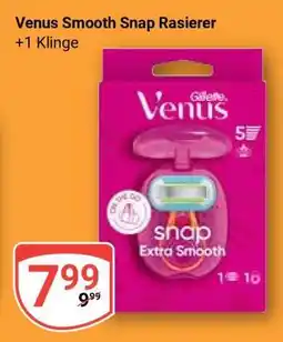 Globus Venus Smooth Snap Rasierer Angebot