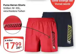 Globus Puma Herren Shorts Angebot