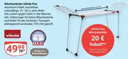 Globus Wäscheständer Infinity Flex Angebot