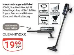 Globus Handstaubsauger mit Kabel Angebot