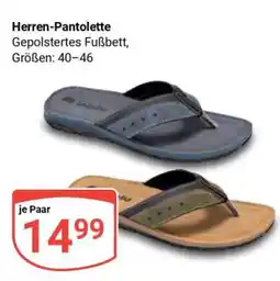 Globus Herren-Pantolette Angebot