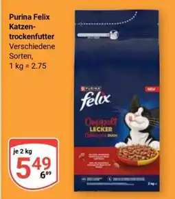 Globus Purina Felix Katzentrockenfutter Angebot