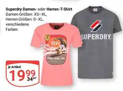 Globus Superdry Damen- oder Herren-T-Shirt Angebot