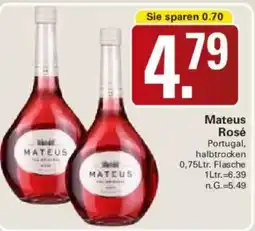 WEZ Mateus Rosé Angebot