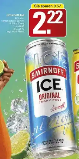 WEZ Smirnoff Ice Angebot