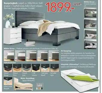 Schaffrath Boxspringbett Angebot