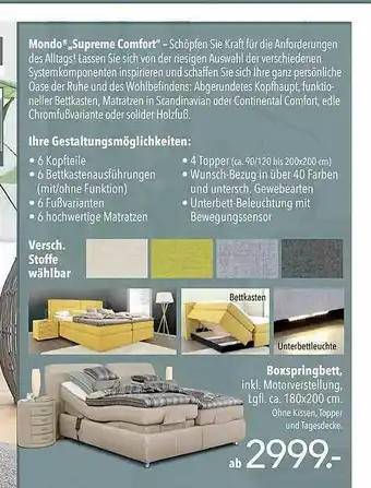 Schaffrath Boxspringbett Angebot