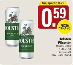 WEZ Holsten Pilsener Angebot