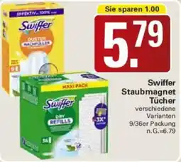 WEZ Swiffer Staubmagnet Tücher Angebot
