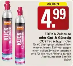 WEZ EDEKA Zuhause oder Gut & Günstig CO2 Tauschzylinder Angebot