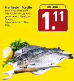 WEZ Frankreich Forelle Angebot
