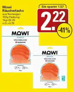 WEZ Mowi Räucherlachs Angebot