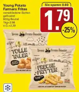 WEZ Young Potato Farmers Frites Angebot