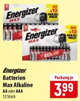Famila Nord Ost Energizer Batterien Max Alkaline Angebot