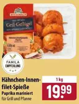 Famila Nord Ost Hähnchen-Innenfilet-Spieße Angebot