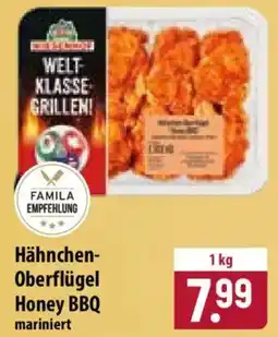 Famila Nord Ost Hähnchen Oberflügel Honey BBQ Angebot