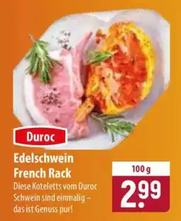 Famila Nord Ost Duroc Edelschwein French Rack Angebot