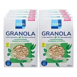 Netto Marken-Discount Koelln Granola Cashew 350 g, 8er Pack Angebot