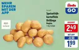 Famila Nord Ost Speisefrühkartoffeln Drillinge Regina Angebot