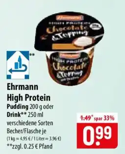 Famila Nord Ost Ehrmann High Protein Angebot