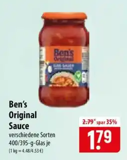 Famila Nord Ost Ben's Original Sauce Angebot