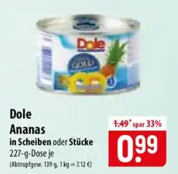 Famila Nord Ost Dole Ananas Angebot