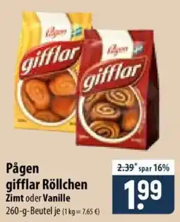 Famila Nord Ost Pågen gifflar Röllchen Angebot