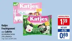 Famila Nord Ost Katjes Fruchtgummi oder Lakritz Angebot