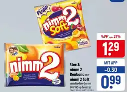 Famila Nord Ost Storck nimm 2 Bonbons oder nimm 2 Soft Angebot
