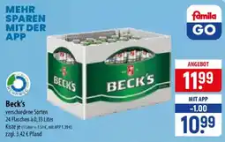 Famila Nord Ost Beck's Angebot