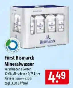 Famila Nord Ost Fürst Bismarck Mineralwasser Angebot