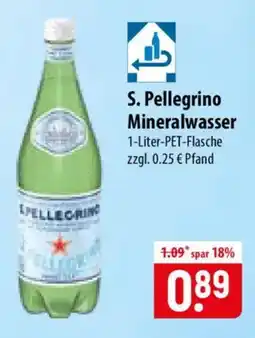 Famila Nord Ost S. Pellegrino Mineralwasser Angebot