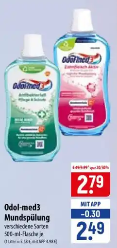 Famila Nord Ost Odol-med3 Mundspülung Angebot
