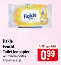 Famila Nord Ost Hakle Feucht Toilettenpapier Angebot