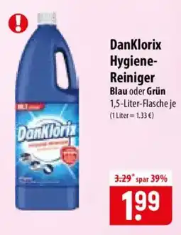 Famila Nord Ost DanKlorix Hygiene Reiniger Angebot