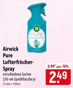 Famila Nord Ost Airwick Pure Lufterfrischer Spray Angebot
