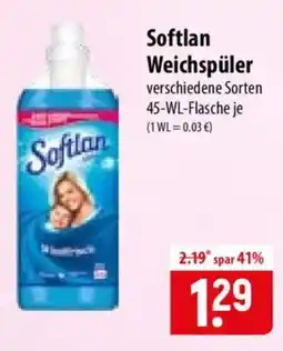 Famila Nord Ost Softlan Weichspüler Angebot