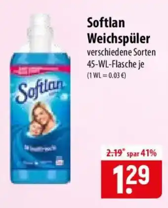 Famila Nord Ost Softlan Weichspüler Angebot