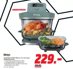 MediaMarkt Ninja crispi pro xl 7-in-1 air-fryer heißluftfritteuse Angebot