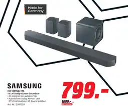 MediaMarkt Samsung hw-q995gf/zg 11.1.4-dolby atmos-soundbar Angebot