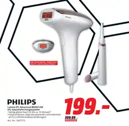 MediaMarkt Philips lumea ipl advanced bri921/00 ipl-haarentfernungssystem Angebot