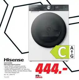 MediaMarkt Hisense dh5s102bw wärmepumpentrockner Angebot