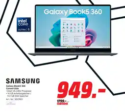 MediaMarkt Samsung galaxy book5 360 convertible Angebot